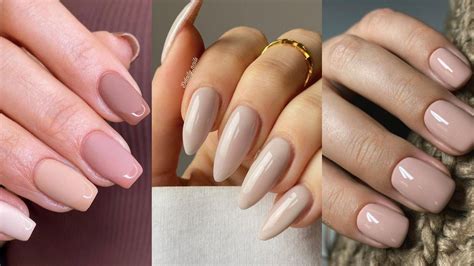 uñas naturales nude|Unas nude